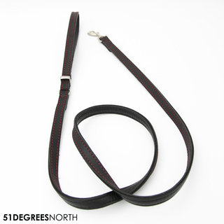 Milano - Leash - Contrast - Black - 12mm x 120cm