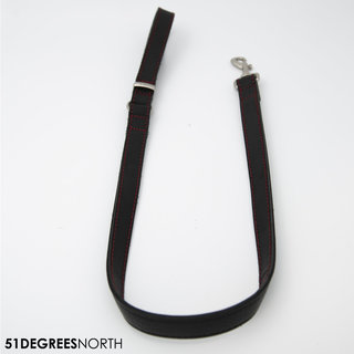 Milano - Leash - Contrast - Black - 20mm x 100cm