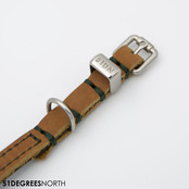 Milano - Collar - Contrast - Cognac - 10mm x 32cm