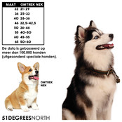 Milano - Collar - Contrast - Cognac - 10mm x 32cm