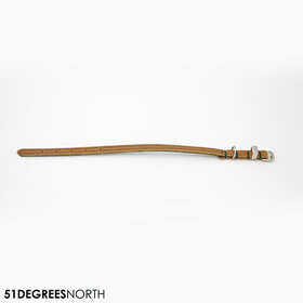 Milano - Collar - Contrast - Cognac - 10mm x 36cm