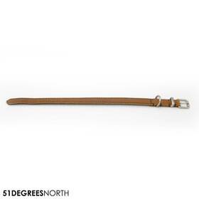 Milano - Collar - Contrast - Cognac - 20mm x 46cm