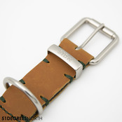 Milano - Collar - Contrast - Cognac - 25mm x 60cm