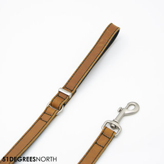 Milano - Leash - Contrast - Cognac - 12mm x 120cm