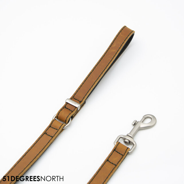 Milano - Leash - Contrast - Cognac - 16mm x 150cm Milano - Leash - Contrast - Cognac - 16mm x 150cm