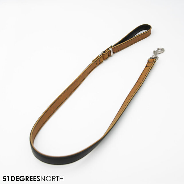 Milano - Leash - Contrast - Cognac - 25mm x 100cm