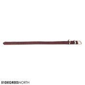 Milano - Collar - Contrast - Burgundy - 10mm x 36cm