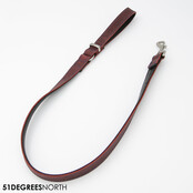 Milano - Leash - Contrast - Burgundy - 25mm x 100cm