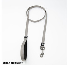 Wanderful - Leash - Nylon - Flat - Light Grey - 150cmx12mm