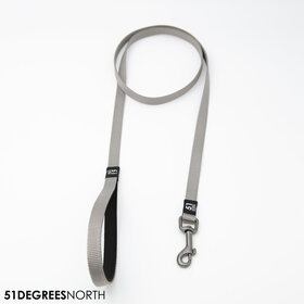 Wanderful - Leash - Nylon - Flat - Light Grey - 150cmx12mm