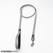 Wanderful - Leash - Nylon - Flat - Light Grey - 150cmx16mm Wanderful - Leash - Nylon - Flat - Light Grey - 150cmx16mm