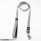 Wanderful - Leash - Nylon - Flat - Light Grey - 120cmx20mm Wanderful - Leash - Nylon - Flat - Light Grey - 120cmx20mm