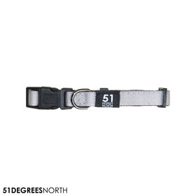 Wanderful - Collar - Nylon - Flat - Light Grey - 16-24cmx12mm