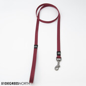Wanderful - Leash - Nylon - Flat - Burgundy - 120cmx20mm