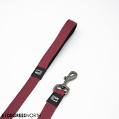 Wanderful - Leash - Nylon - Flat - Burgundy - 120cmx25mm