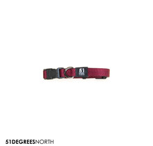 Wanderful - Collar - Nylon - Flat - Burgundy - 16-24cmx12mm