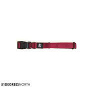 Wanderful - Collar - Nylon - Flat - Burgundy - 23-36cmx16mm