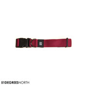 Wanderful - Collar - Nylon - Flat - Burgundy - 39-65cmx35mm Wanderful - Collar - Nylon - Flat - Burgundy - 39-65cmx35mm