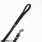 Wanderful - Leash - Nylon - Flat - Black - 150cmx16mm