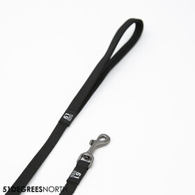 Wanderful - Leash - Nylon - Flat - Black - 150cmx16mm