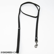 Wanderful - Leash - Nylon - Flat - Black - 150cmx16mm