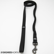 Wanderful - Leash - Nylon - Bungee - Black - 120x1,8cm