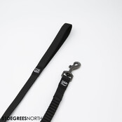 Wanderful - Leash - Nylon - Bungee - Black - 120x2,5cm
