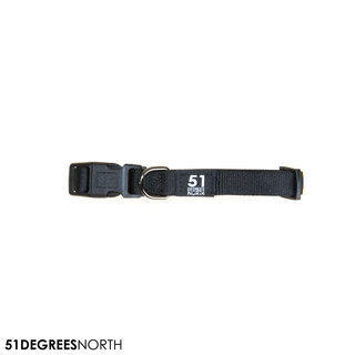 Wanderful - Collar - Nylon - Flat - Black - 23-36cmx16mm