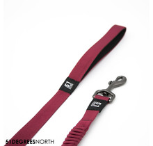 Wanderful - Leash - Nylon - Bungee - Burgundy - 120x2,5cm