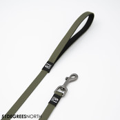 Wanderful - Leash - Nylon - Flat - Khaki - 150cmx16mm Wanderful - Leash - Nylon - Flat - Khaki - 150cmx16mm
