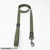 Wanderful - Leash - Nylon - Flat - Khaki - 120cmx25mm