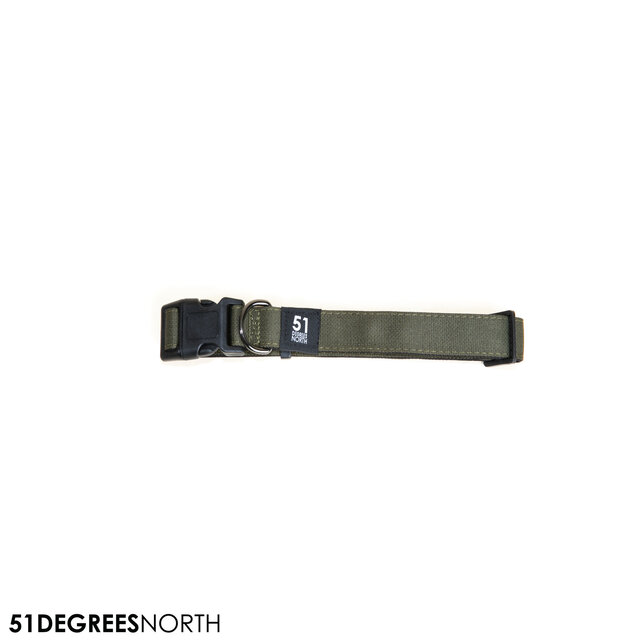 Wanderful - Collar - Nylon - Flat - Khaki - 23-36cmx16mm Wanderful - Collar - Nylon - Flat - Khaki - 23-36cmx16mm