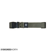 Wanderful - Collar - Nylon - Flat - Khaki - 39-65cmx35mm