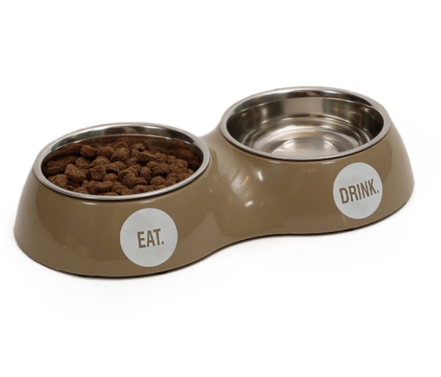 51 Degrees North Double Dinner Bowl Beek Taupe S (2x175ml) 51 Degrees North Double Dinner Bowl Beek Taupe S (2x175ml)