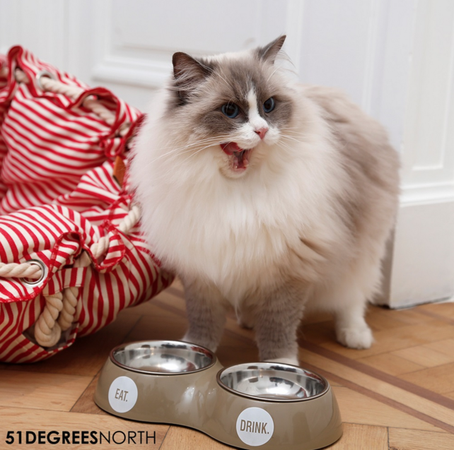 51 Degrees North Double Dinner Bowl Beek Taupe S (2x175ml) 51 Degrees North Double Dinner Bowl Beek Taupe S (2x175ml)