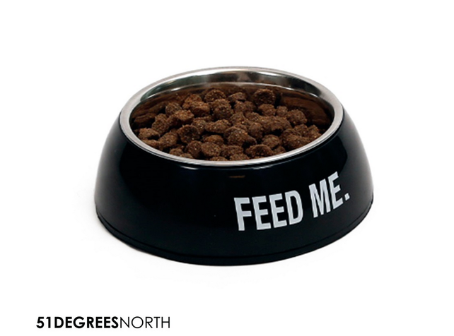 51 Degrees North Single Dinner Bowl Pitch Black S (175ml)