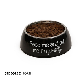 51 Degrees North Single Dinner Bowl Pitch Black M (350ml)