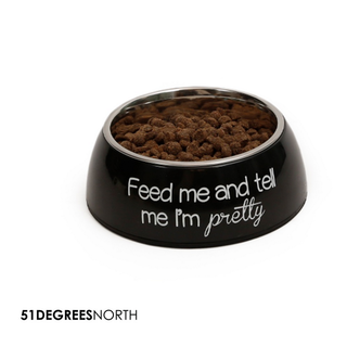 51 Degrees North Single Dinner Bowl Pitch Black M (350ml)