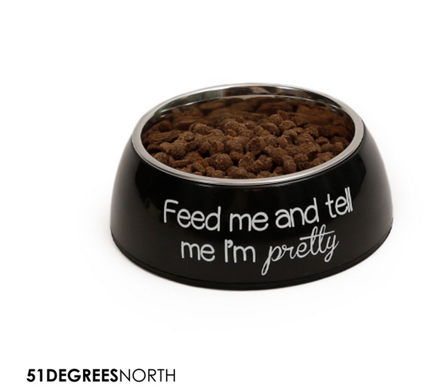 51 Degrees North Single Dinner Bowl Pitch Black M (350ml)