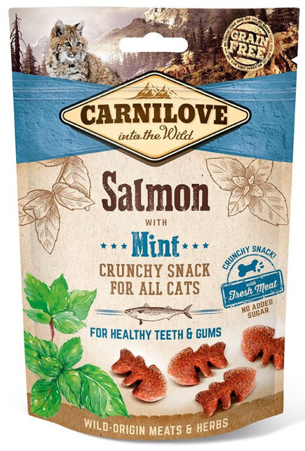 Crunchy Snack Salmon with Mint 50gr