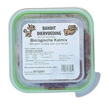 Bio Vleesmix Kat 300 gram
