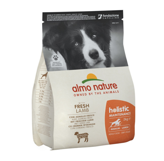 Holistic Droogvoer Adult Lam 2kg (M/L) Holistic Droogvoer Adult Lam 2kg (M/L)
