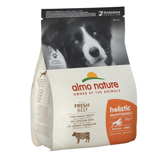 Almo Nature Holistic Droogvoer Adult Rund 2kg (M/L)