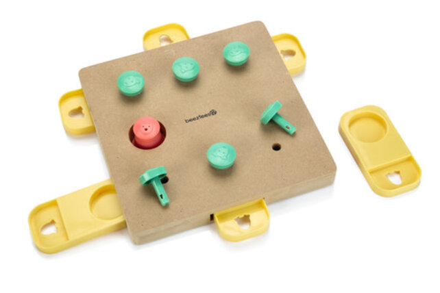 Hondenpuzzel ANUBI Hout 32x32x5 cm