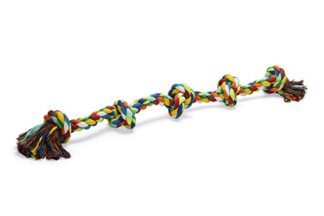 Flosstouw  Gekleurd 5 Knopen  1000 gram