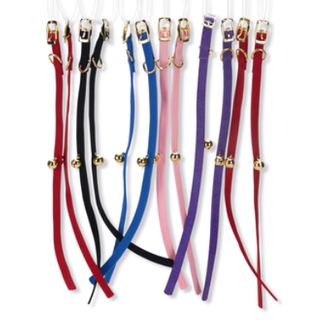 Poezenbandje Kattenhalsband Nylon/Elastiek Assorti per stuk