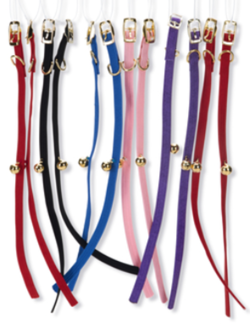 Poezenbandje Kattenhalsband Nylon/Elastiek Assorti per stuk