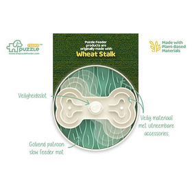 Puzzle Slow Feeder Green, nu met GRATIS extra Lik- en Snuffelmat!