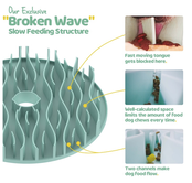 Puzzle Slow Feeder Green, nu met GRATIS extra Lik- en Snuffelmat!