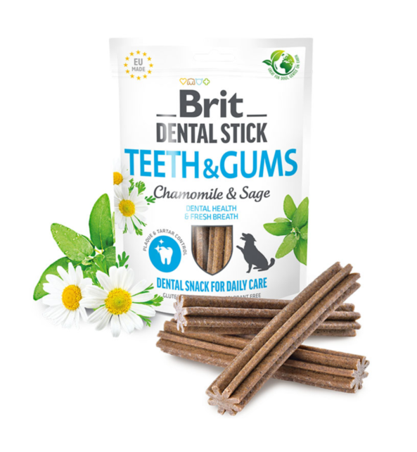 Dental Stick Teeth & Gums Chamomile & Sage - 7 sticks